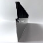 180 Degree H Aluminium Profile Strip Brush Side View