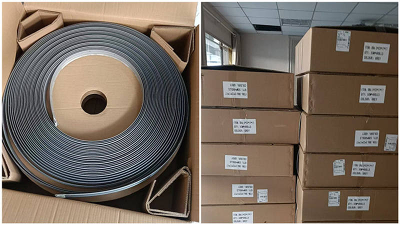 Rotary heat exchanger seal brush rolls and carton packaging