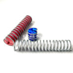 Inverted spiral brush with inward-facing bristles for round components