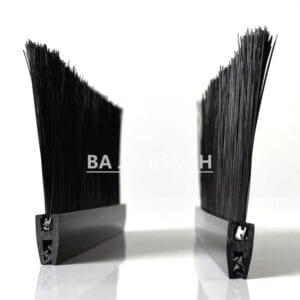 Rigid Plastic Clip-On Strip Brush for Cable Pass-Throughs