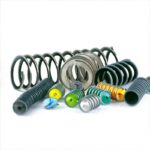 Flexible spring spiral brush with custom coil pitch
